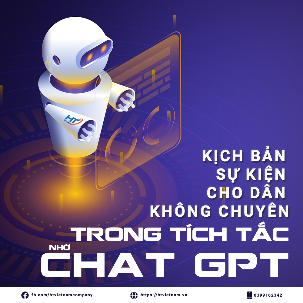 Lên kịch bản sự kiện cho dân không chuyên trong tích tắc nhờ Chat GPT